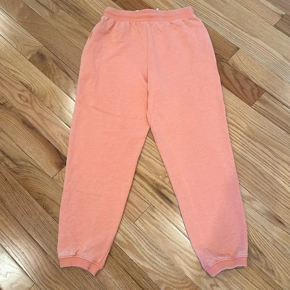 Free People Movement Playbook Peach Sweatpants Joggers With Pockets Small - Picture 5 of 6